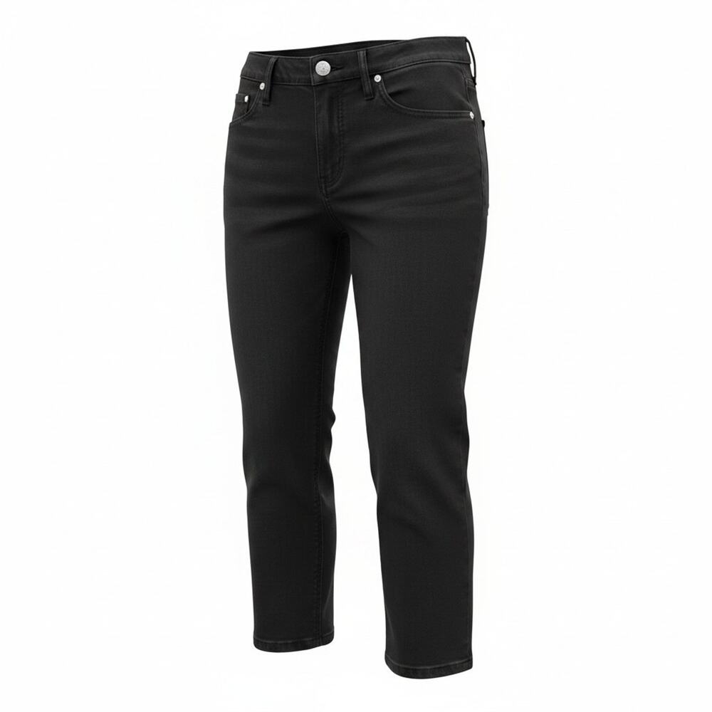 Lee Platinum Label Women’s Black Denim Size 6 Skinny/Straight Classic Est 1889